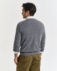 Maglia girocollo in cashmere