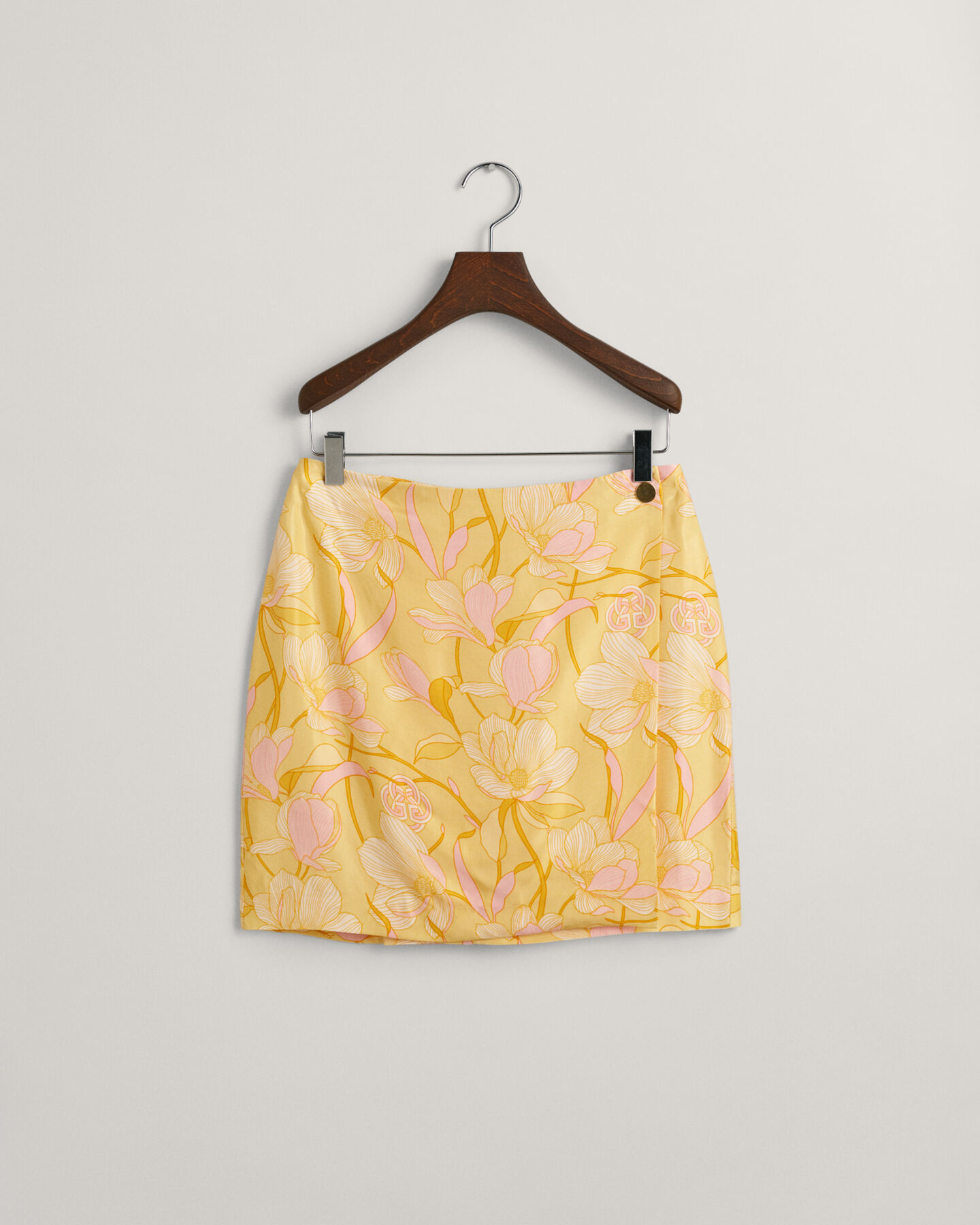 Minigonna a portafoglio Magnolia Print