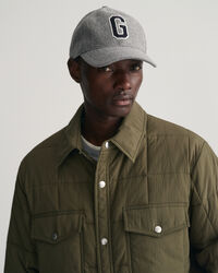 Giacca camicia trapuntata