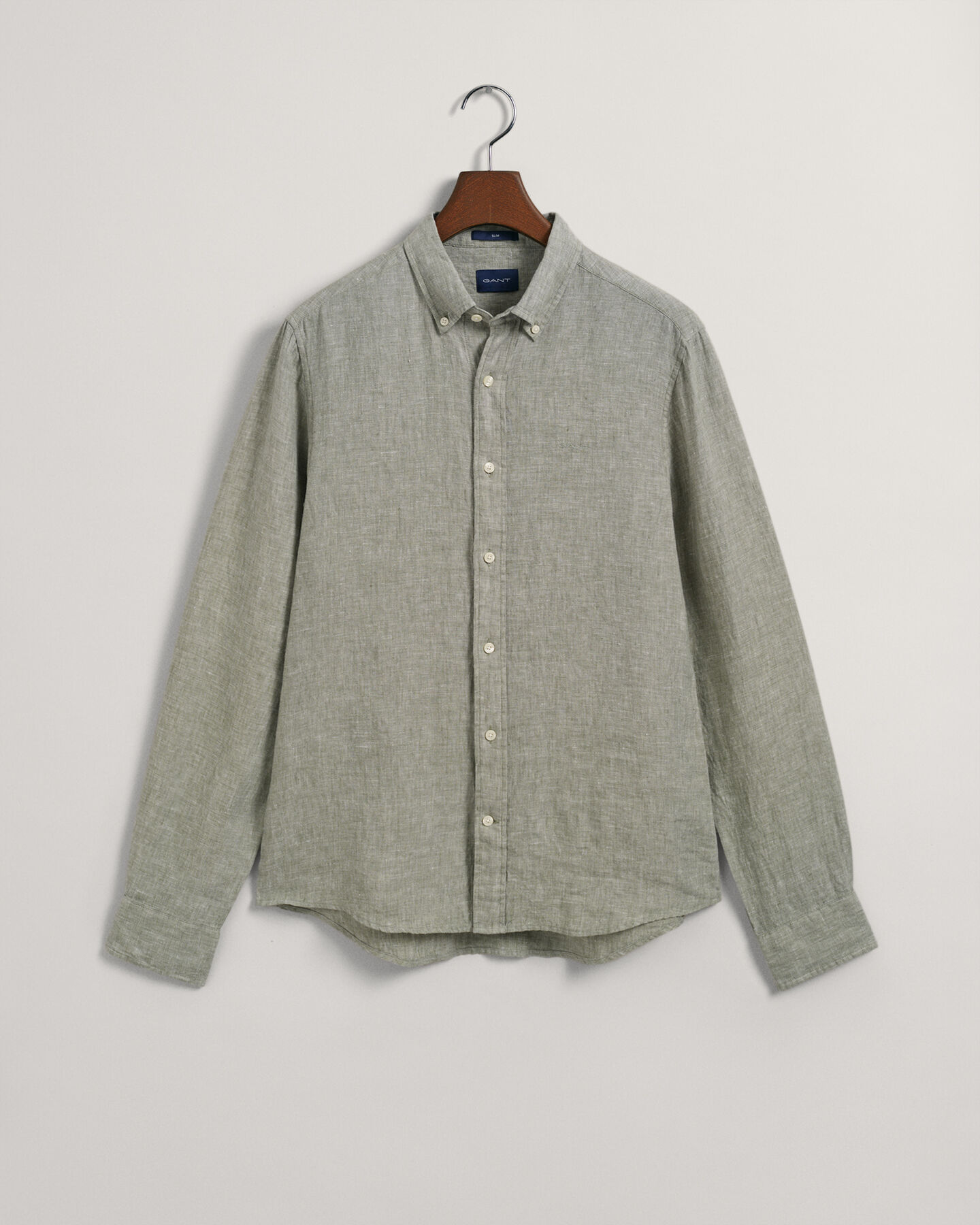 Camicia di lino slim fit