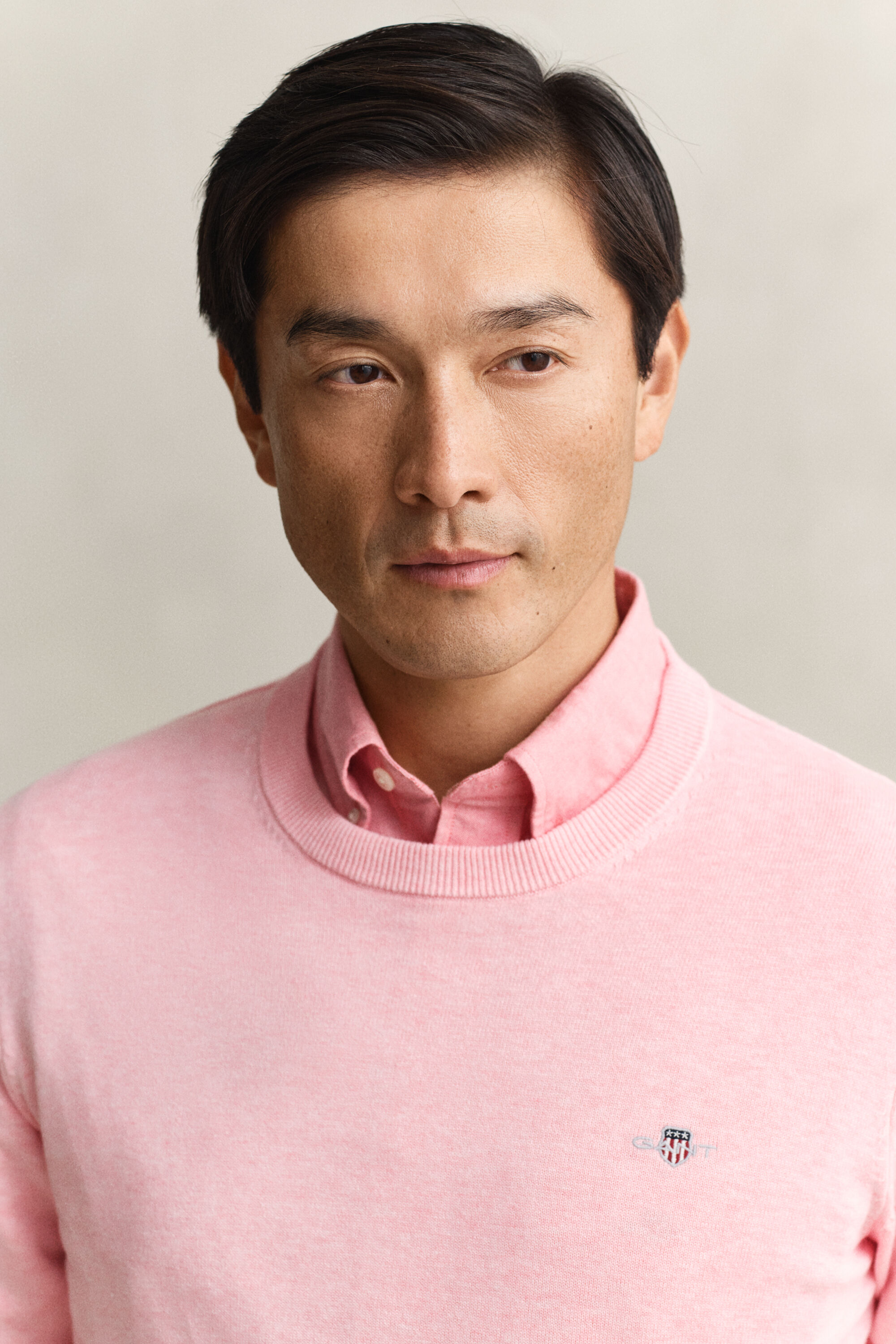 Maglia girocollo in cotone