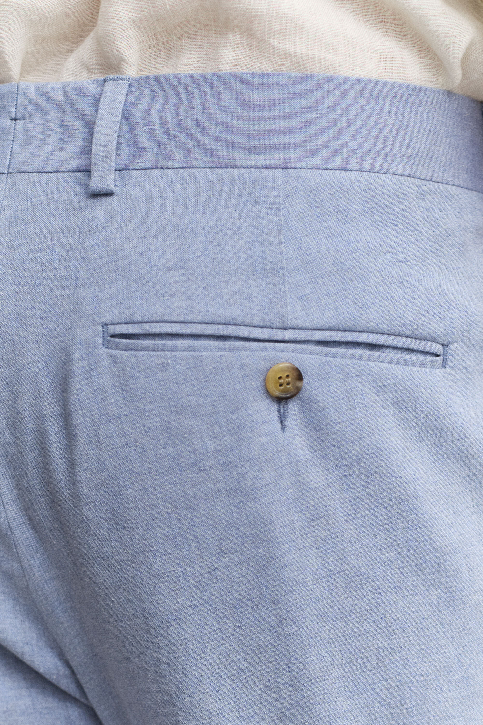 Pantaloni eleganti in misto lino