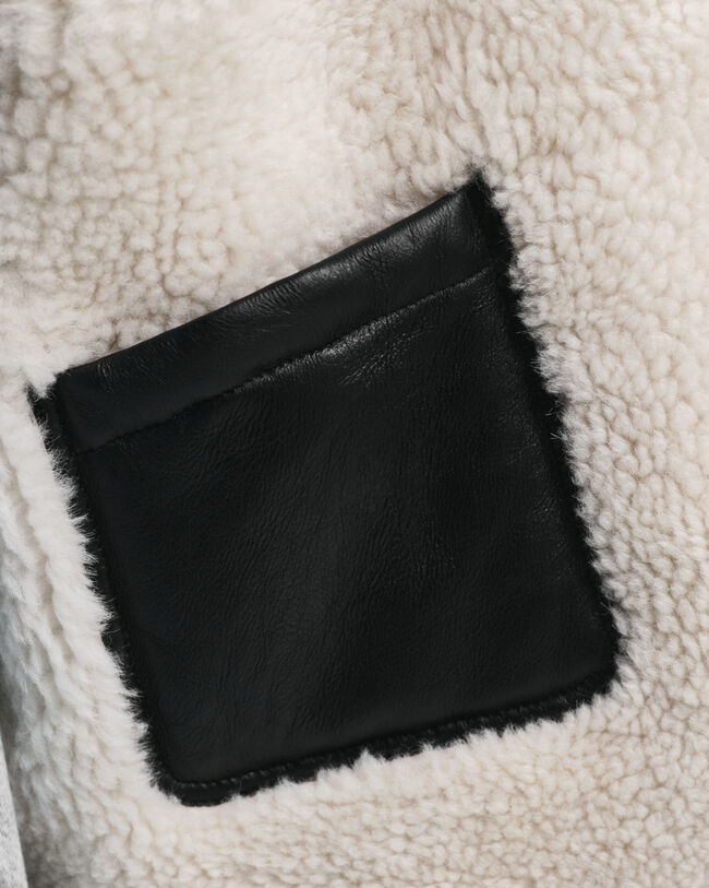 Cappotto in shearling