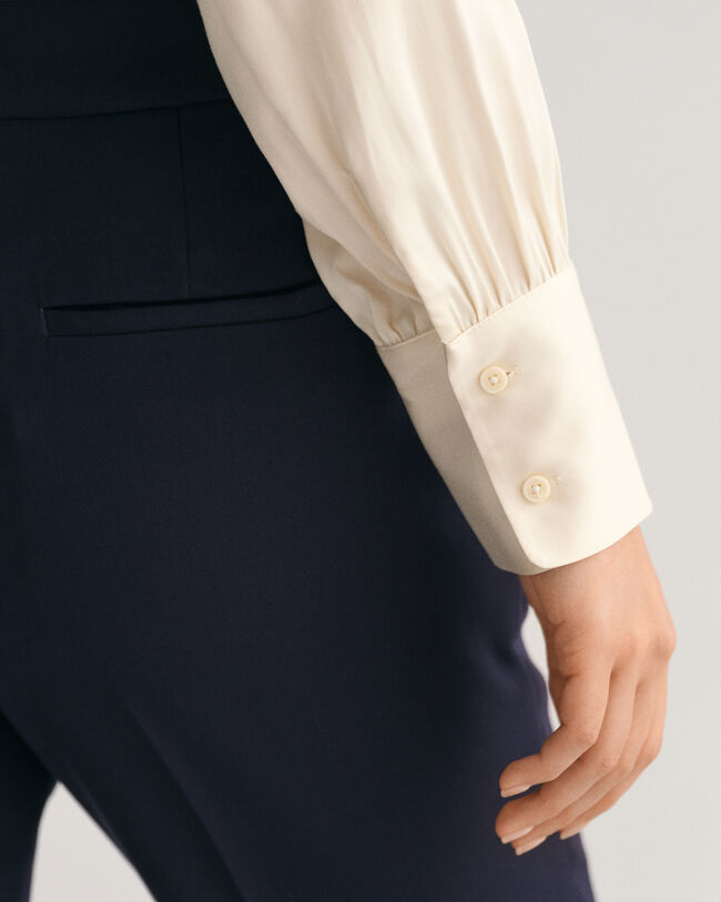 Camicia in raso regular fit