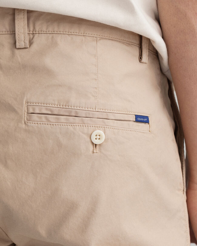 Pantaloni chino Hallden Sunfaded slim fit