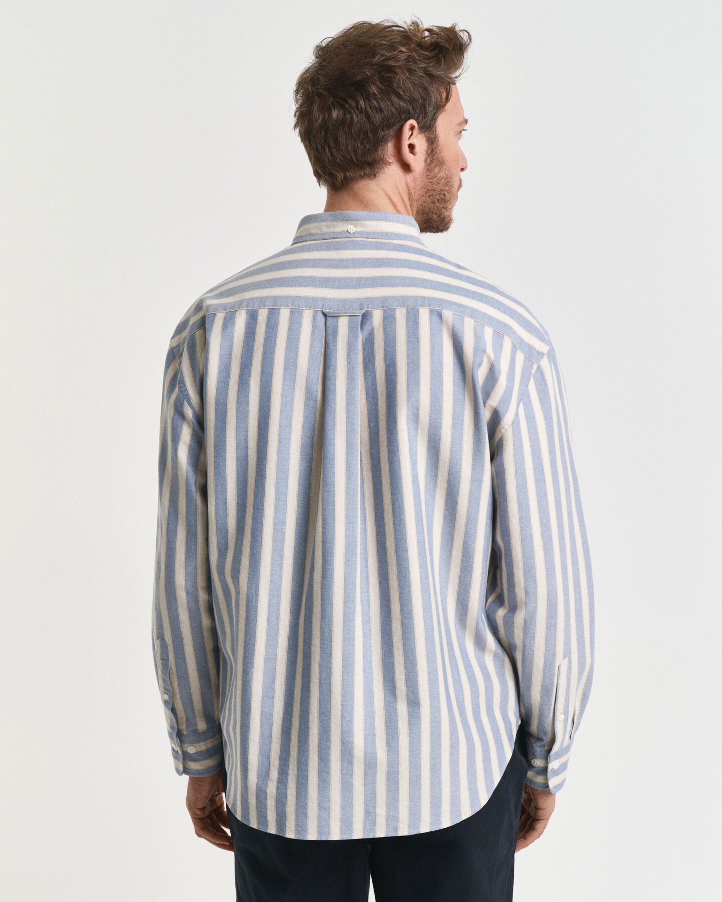 Camicia Oxford a righe Heritage relaxed fit