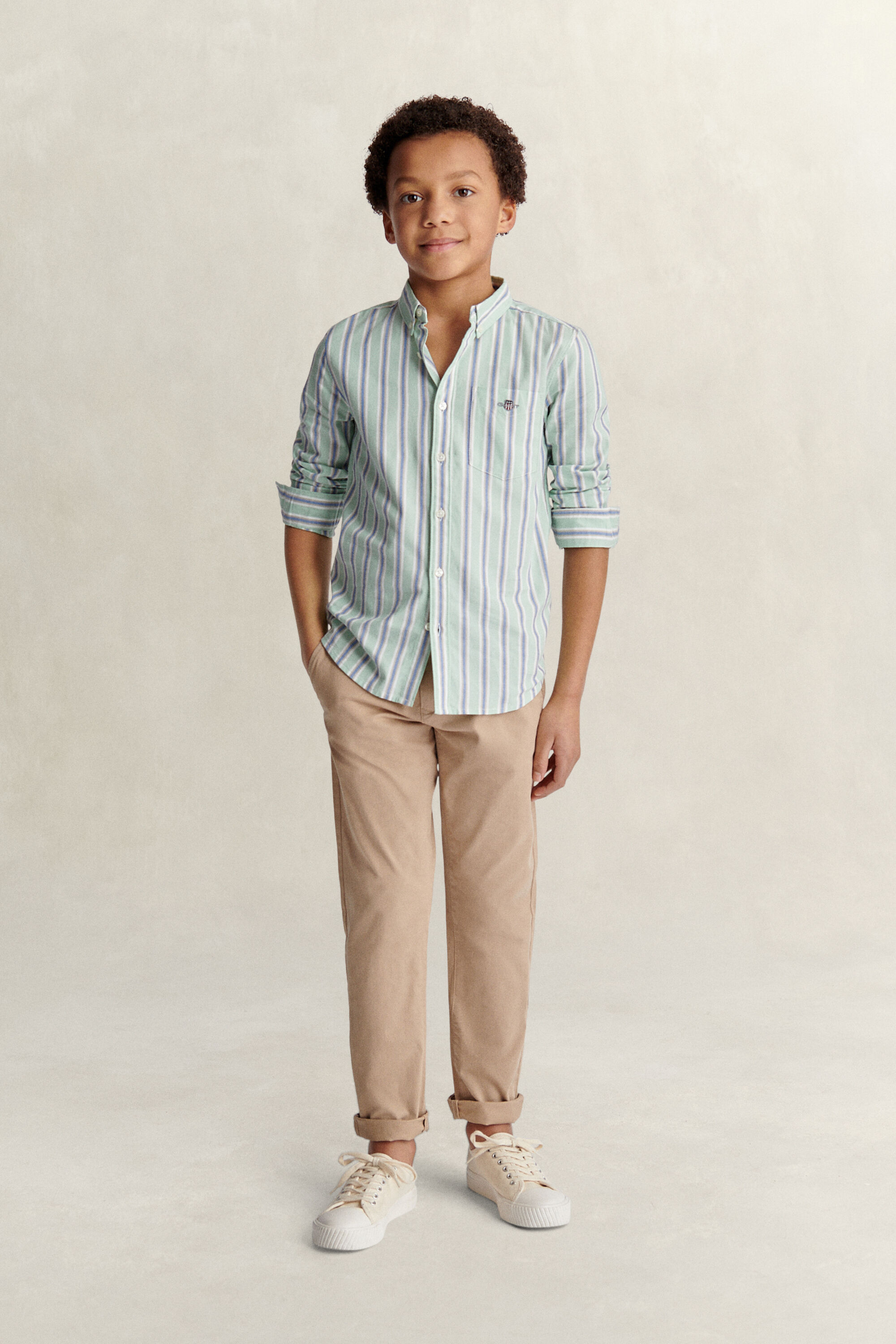 Camicia a righe Teen Boys