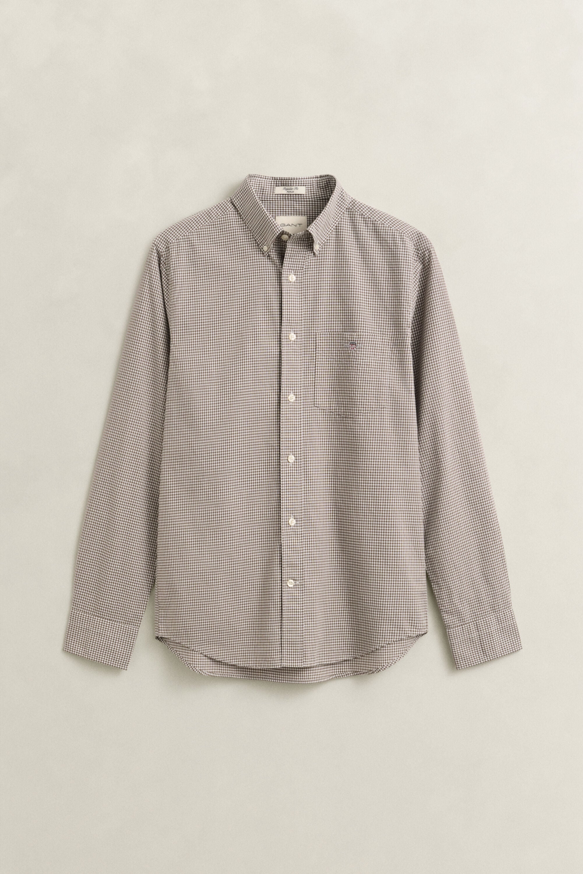 Camicia classica in popeline percalle
