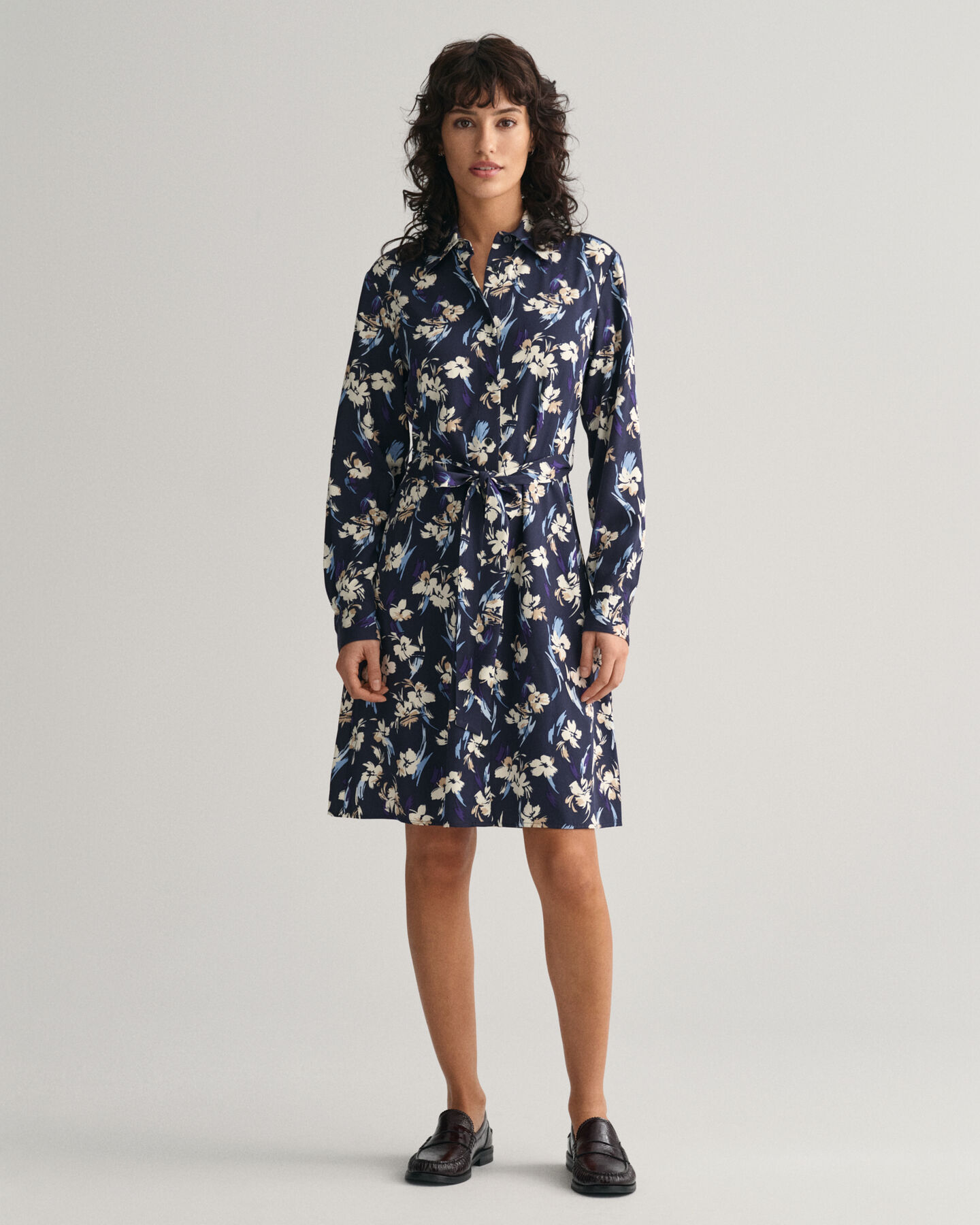 Abito chemisier con stampa Floral Print