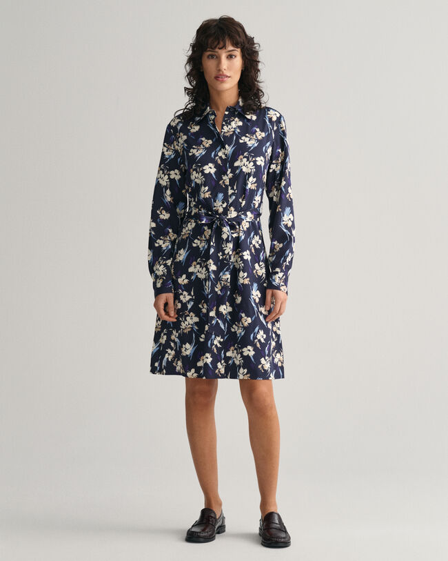 Abito chemisier con stampa Floral Print