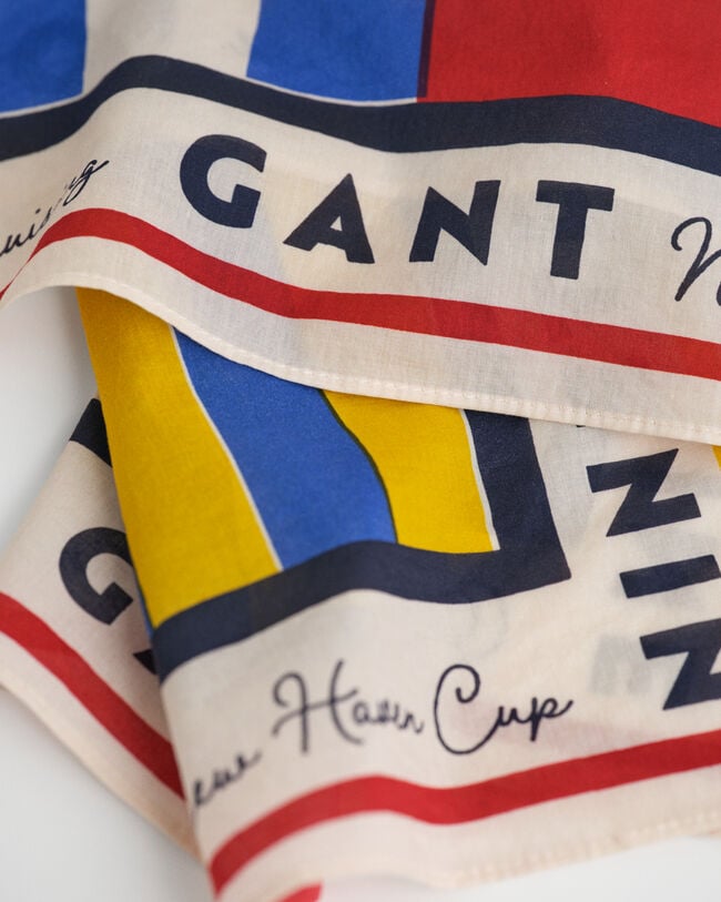 Bandana di cotone con codice nautico