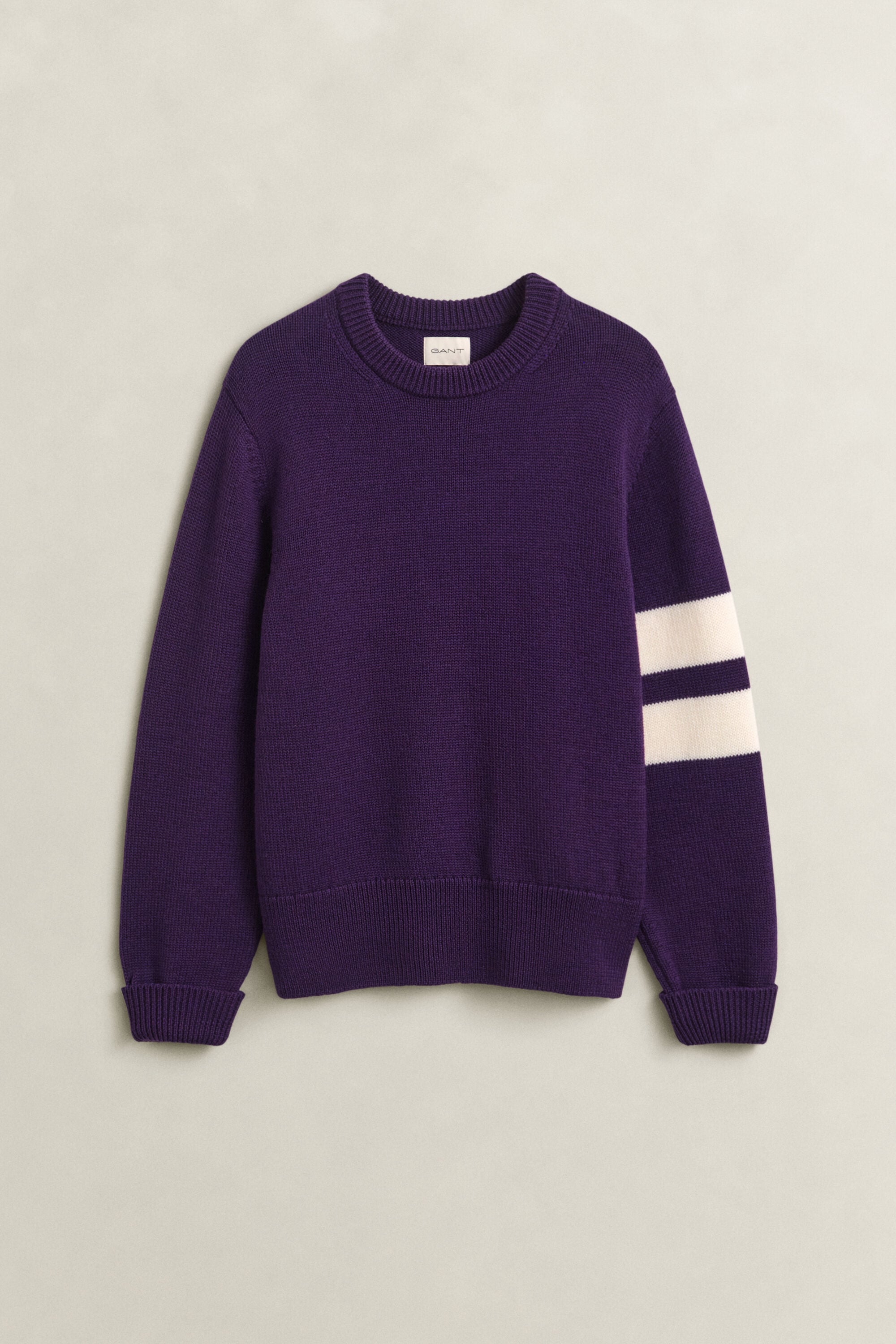 Maglia a righe in lana merino