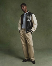 Camicia Oxford US a righe Banker relaxed fit