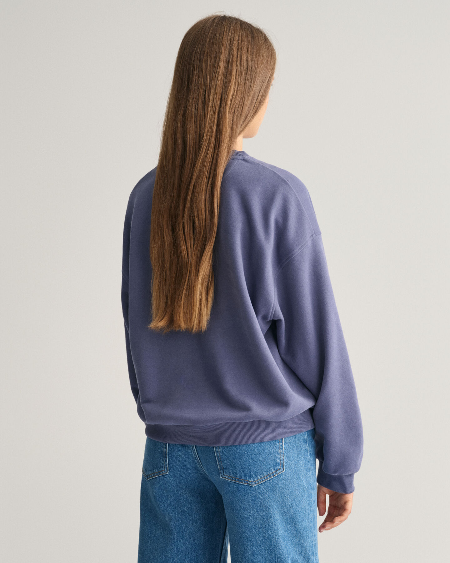 Felpa Script Graphic oversize Teen Girls