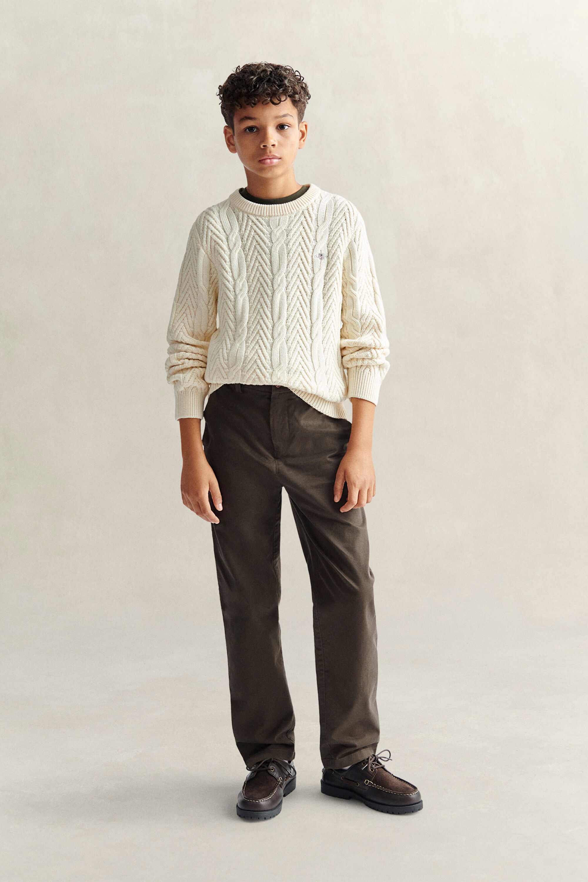 Maglia a trecce Teen Boys