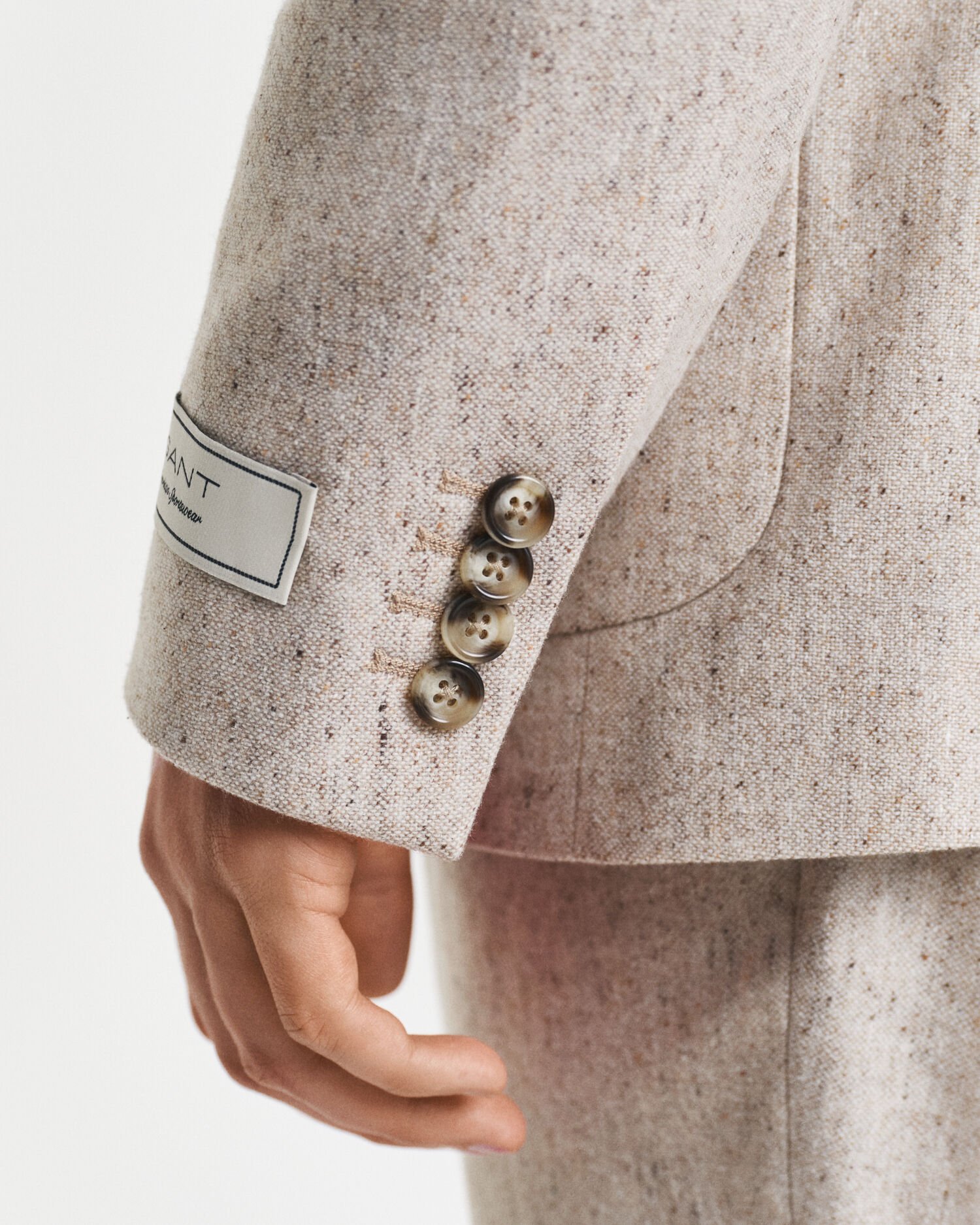 Giacca da abito in Donegal slim fit