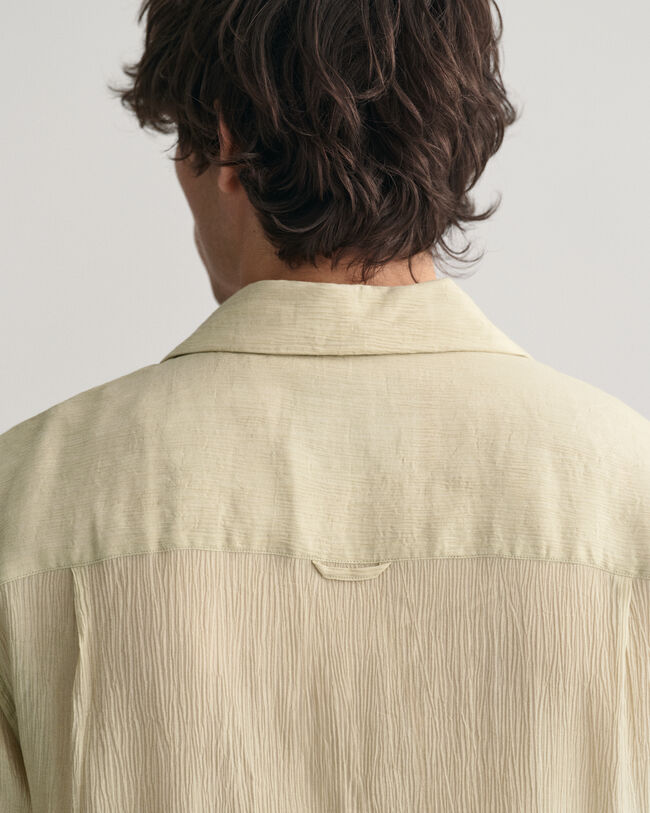 Camicia testurizzata relaxed fit