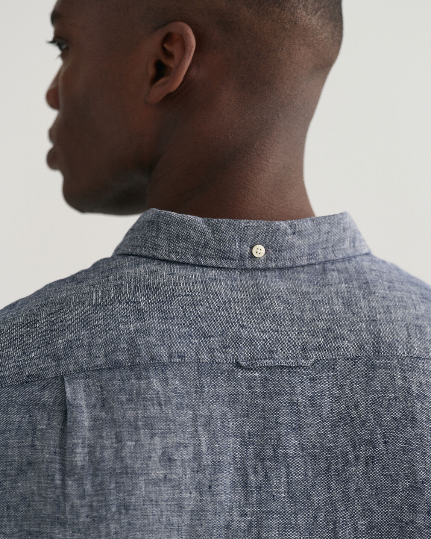 Camicia di lino slim fit