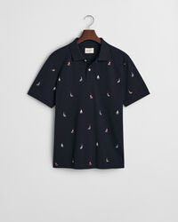 Polo con ricamo Boat