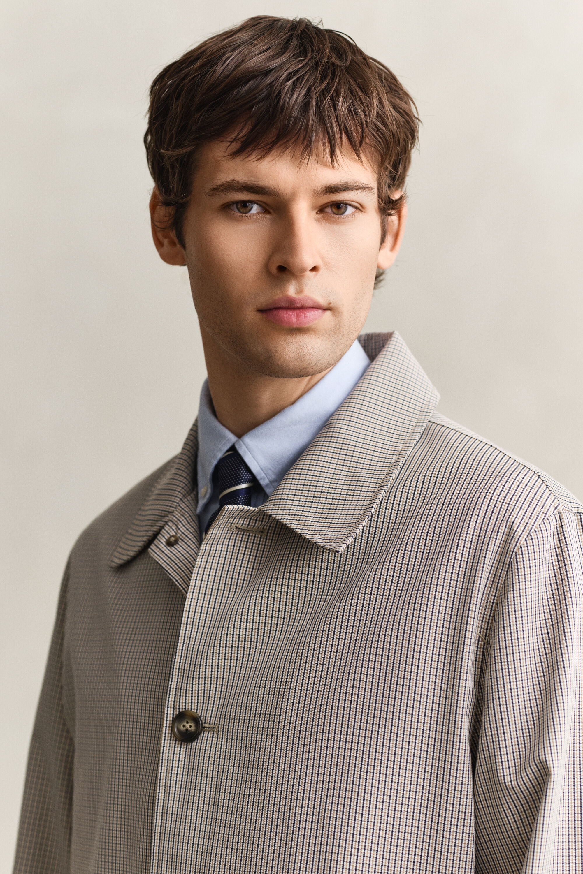 Impermeabile in misto cotone