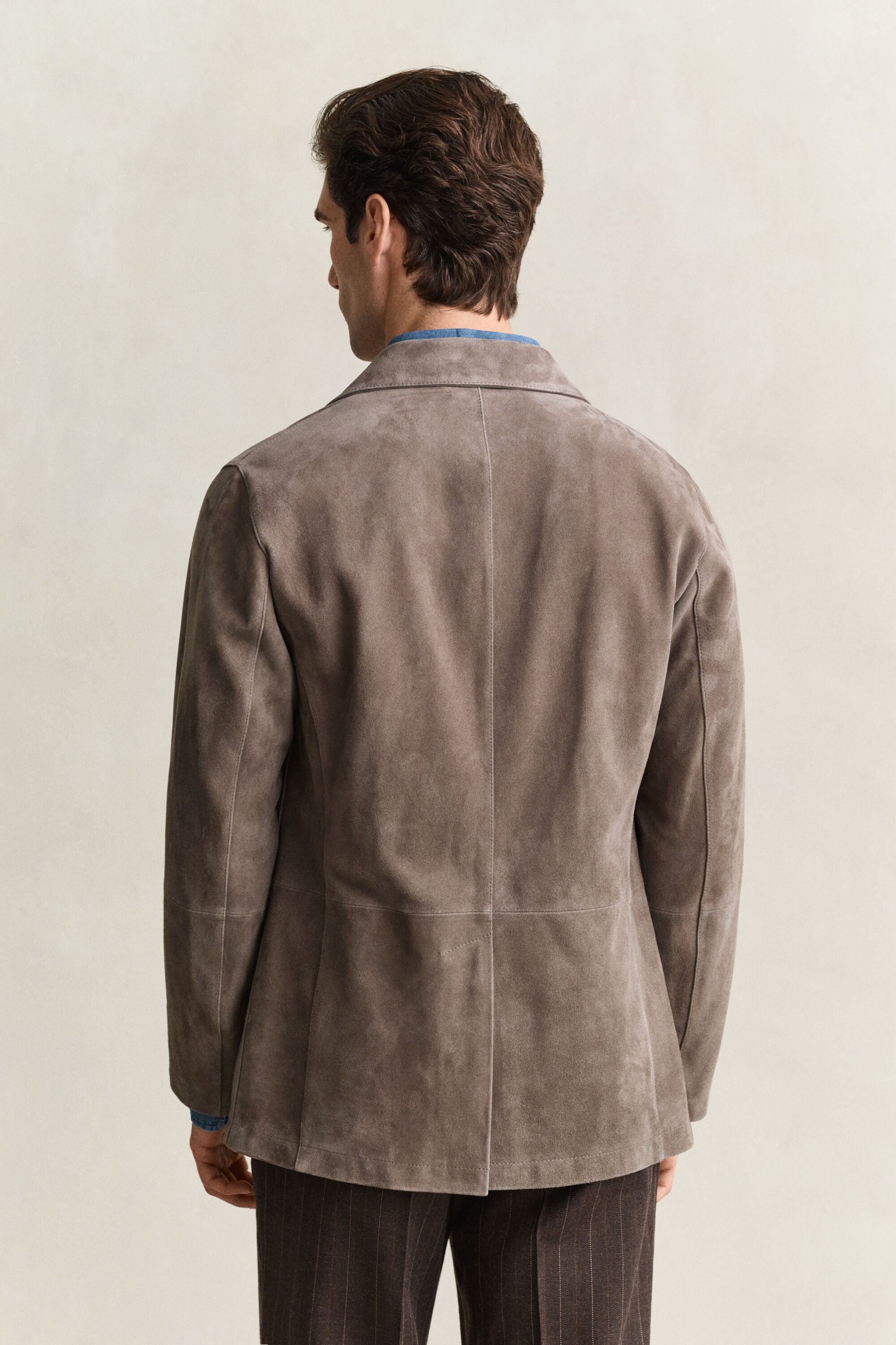 Blazer in camoscio