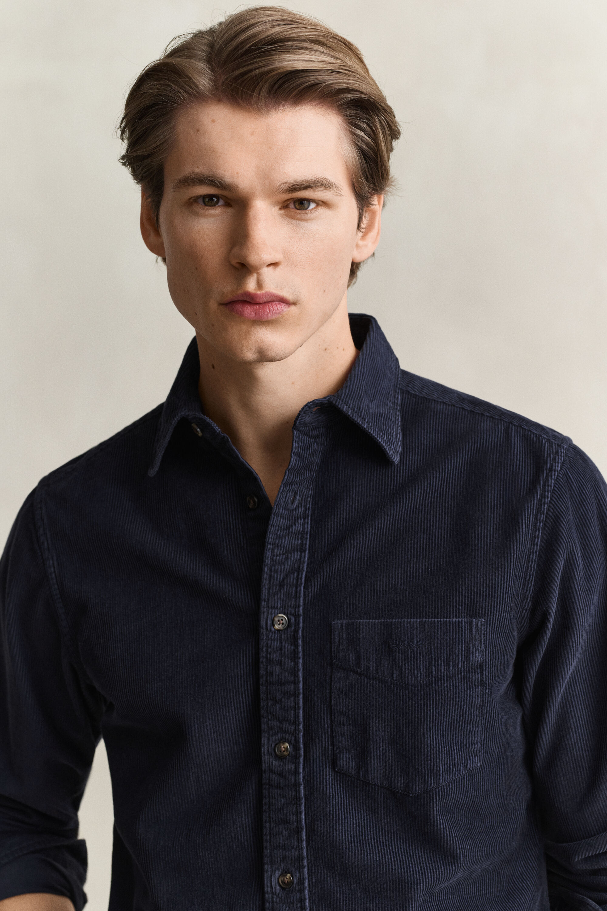 Camicia in velluto a coste