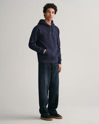 Felpa con cappuccio impressa