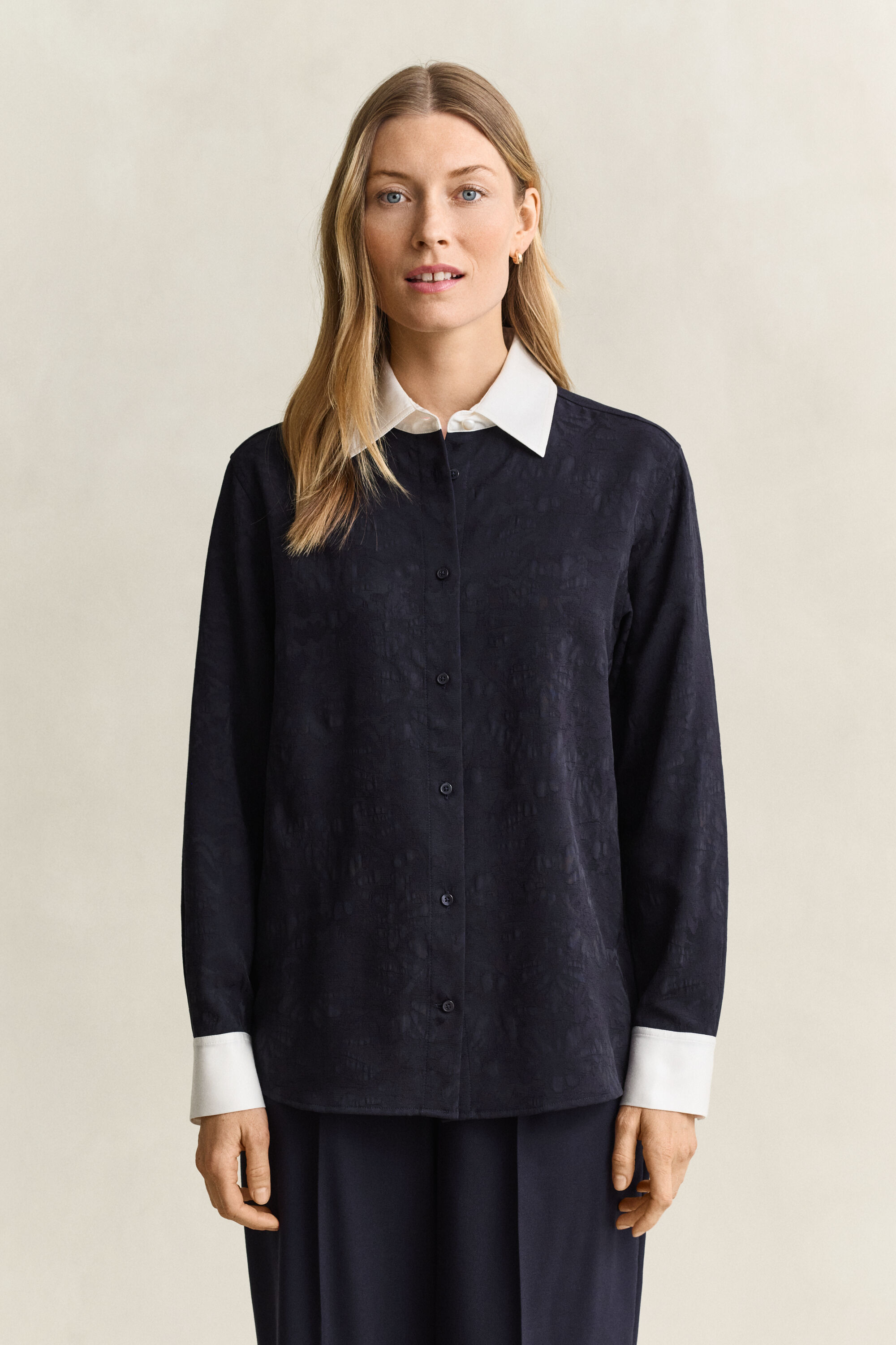 Camicia Jacquard