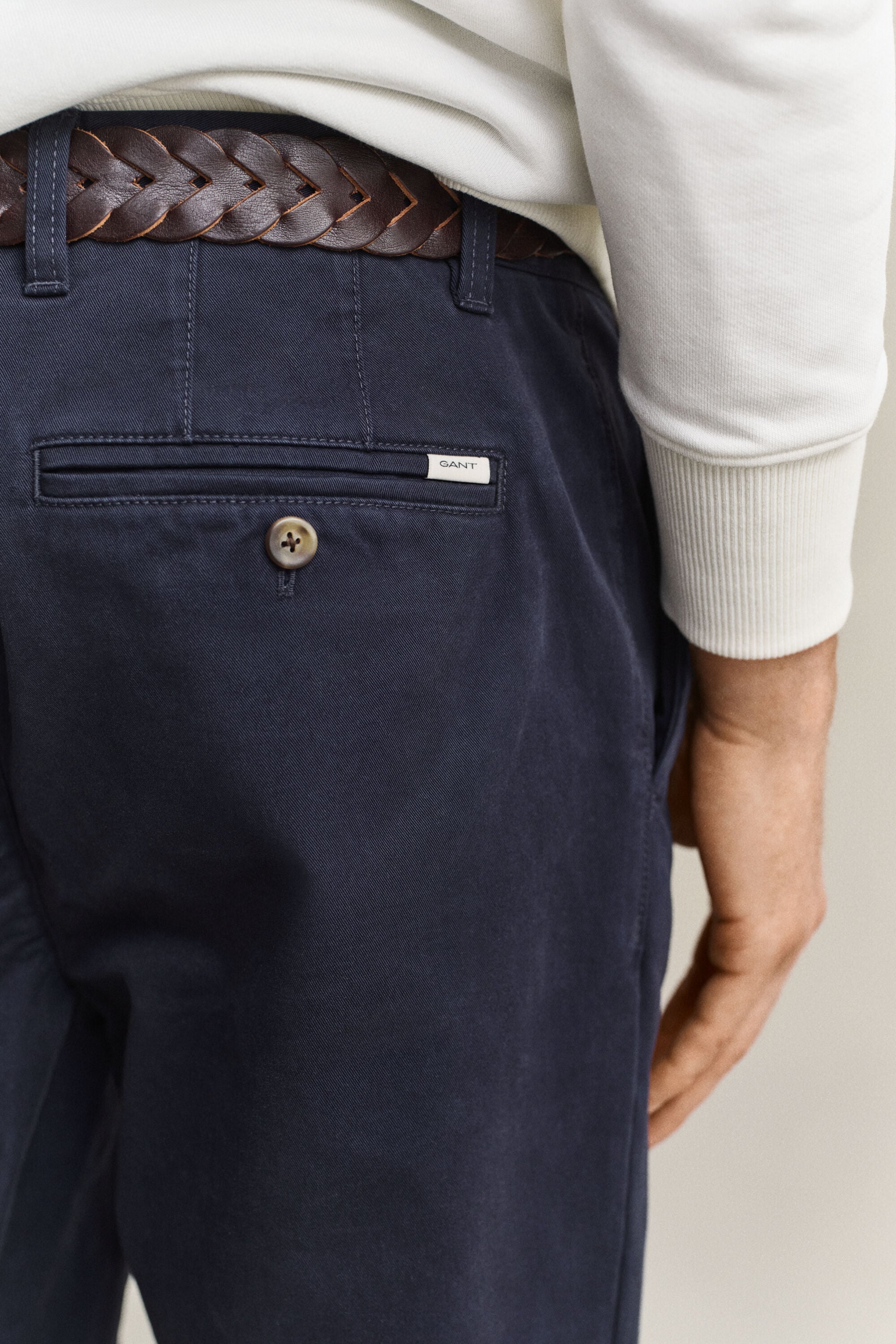 Pantaloni chino comfort slim fit