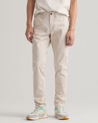 Pantaloni chino Hallden in twill slim fit