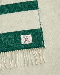 Coperta di lana a righe