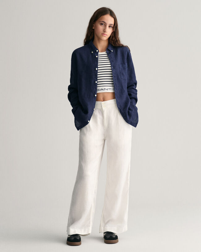 Camicia in lino Teens