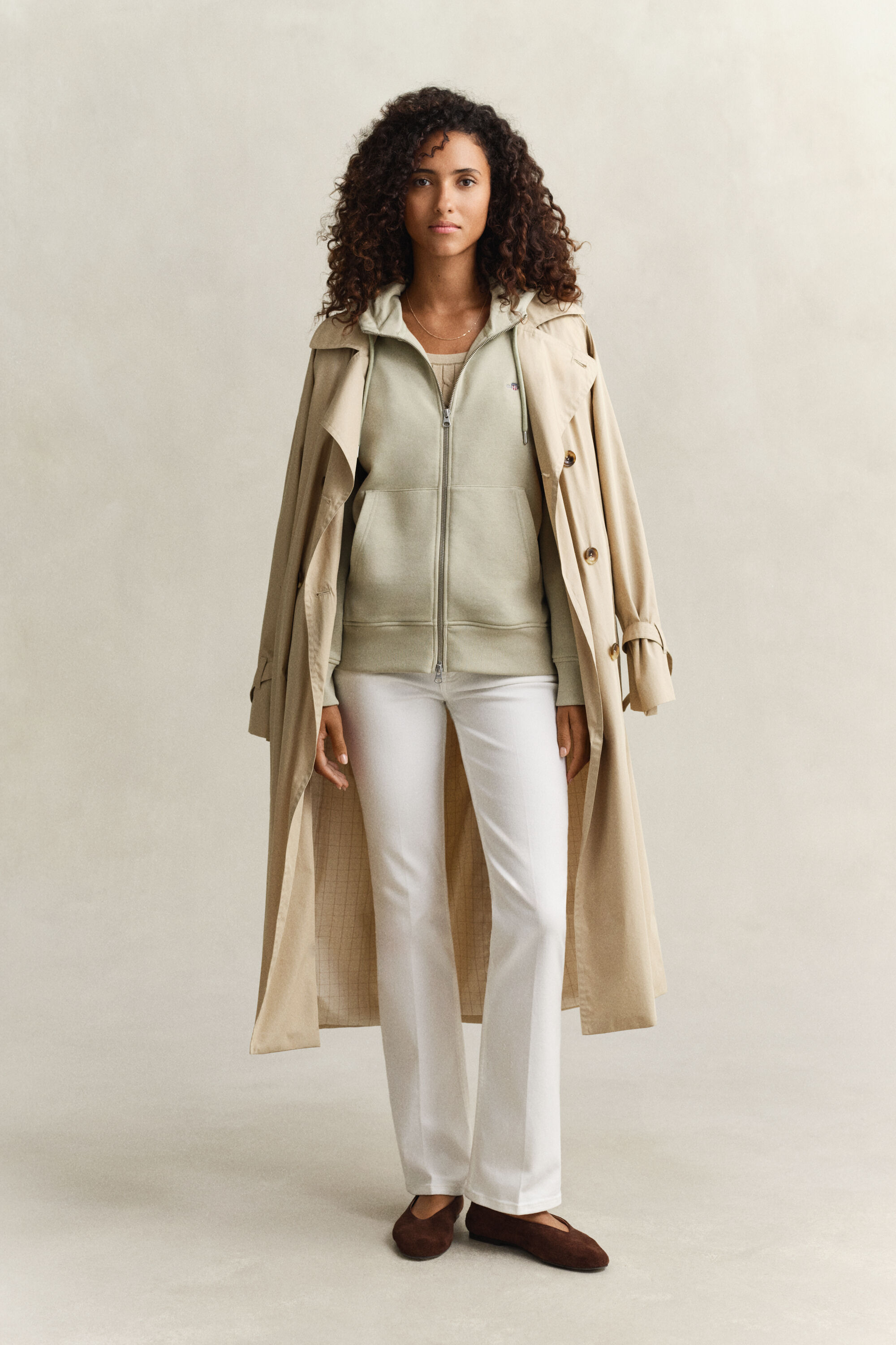 Felpa con cappuccio Shield con zip