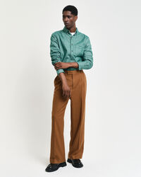 Camicia in flanella con motivo a spina di pesce regular fit