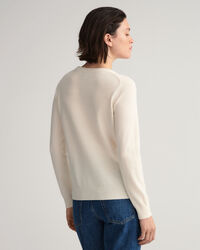 Maglia girocollo in lana d&rsquo;agnello extrafine