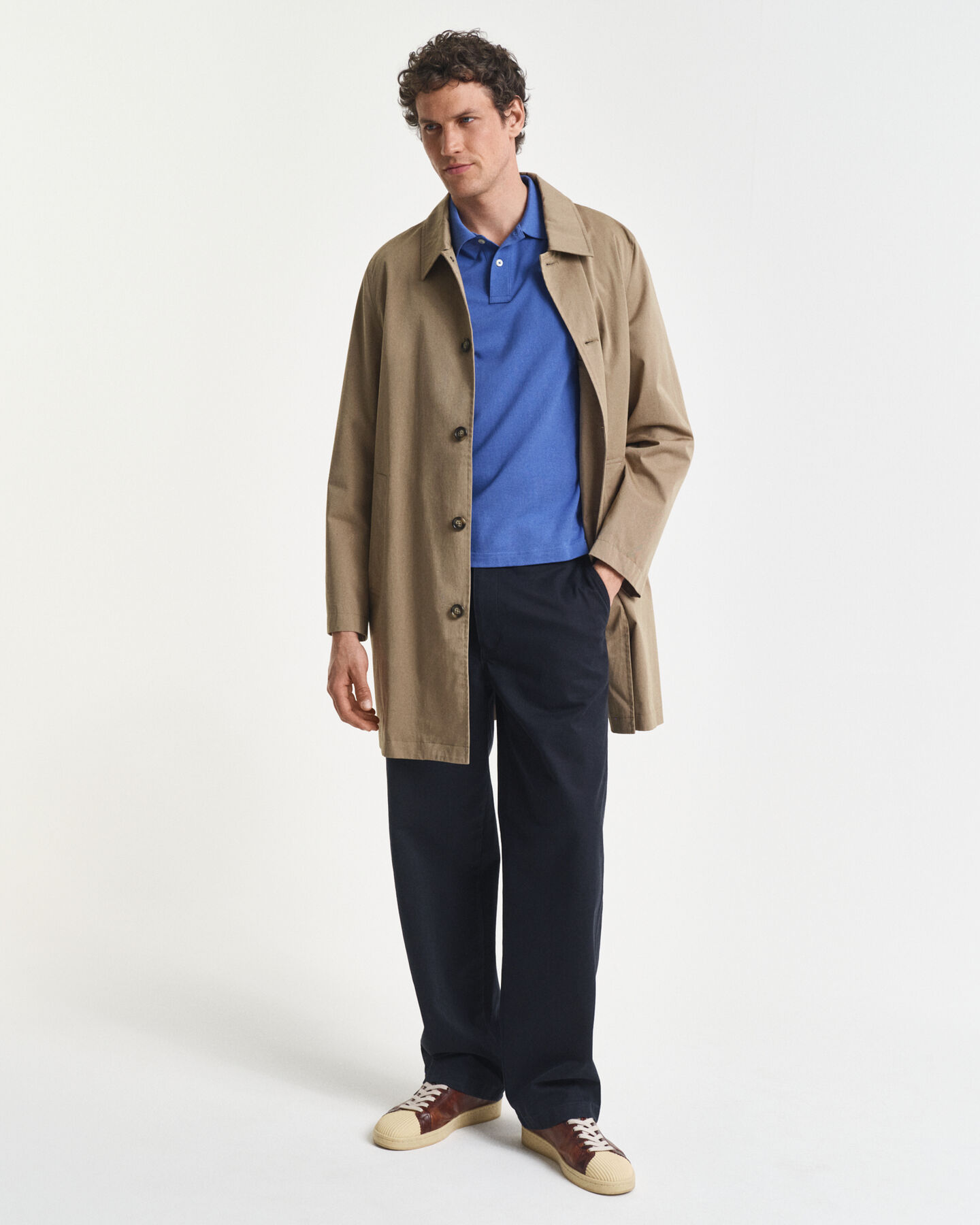 Polo Shield in piqué regular fit