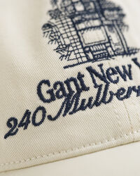 Cappellino in twill délavé