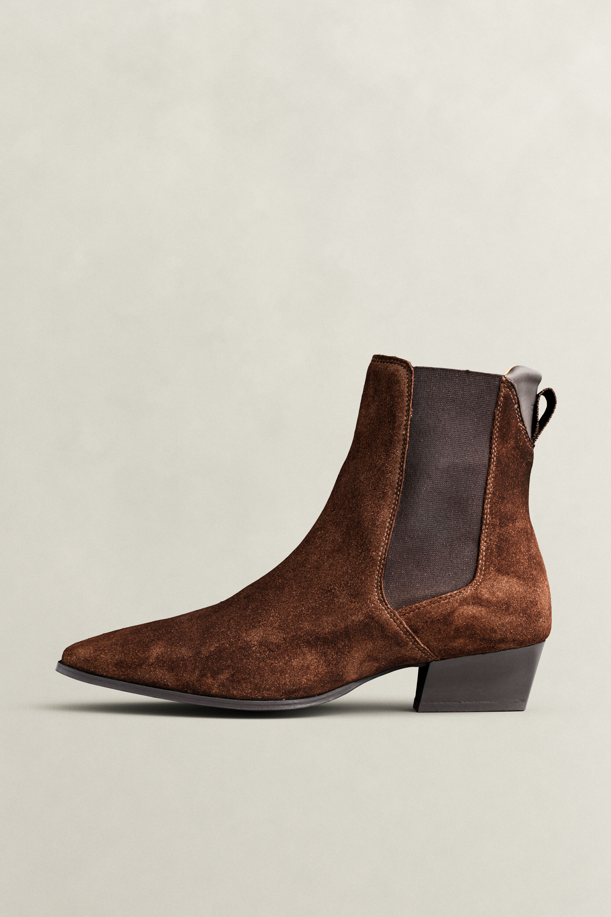 Stivaletti Bassotte in stile Chelsea in camoscio
