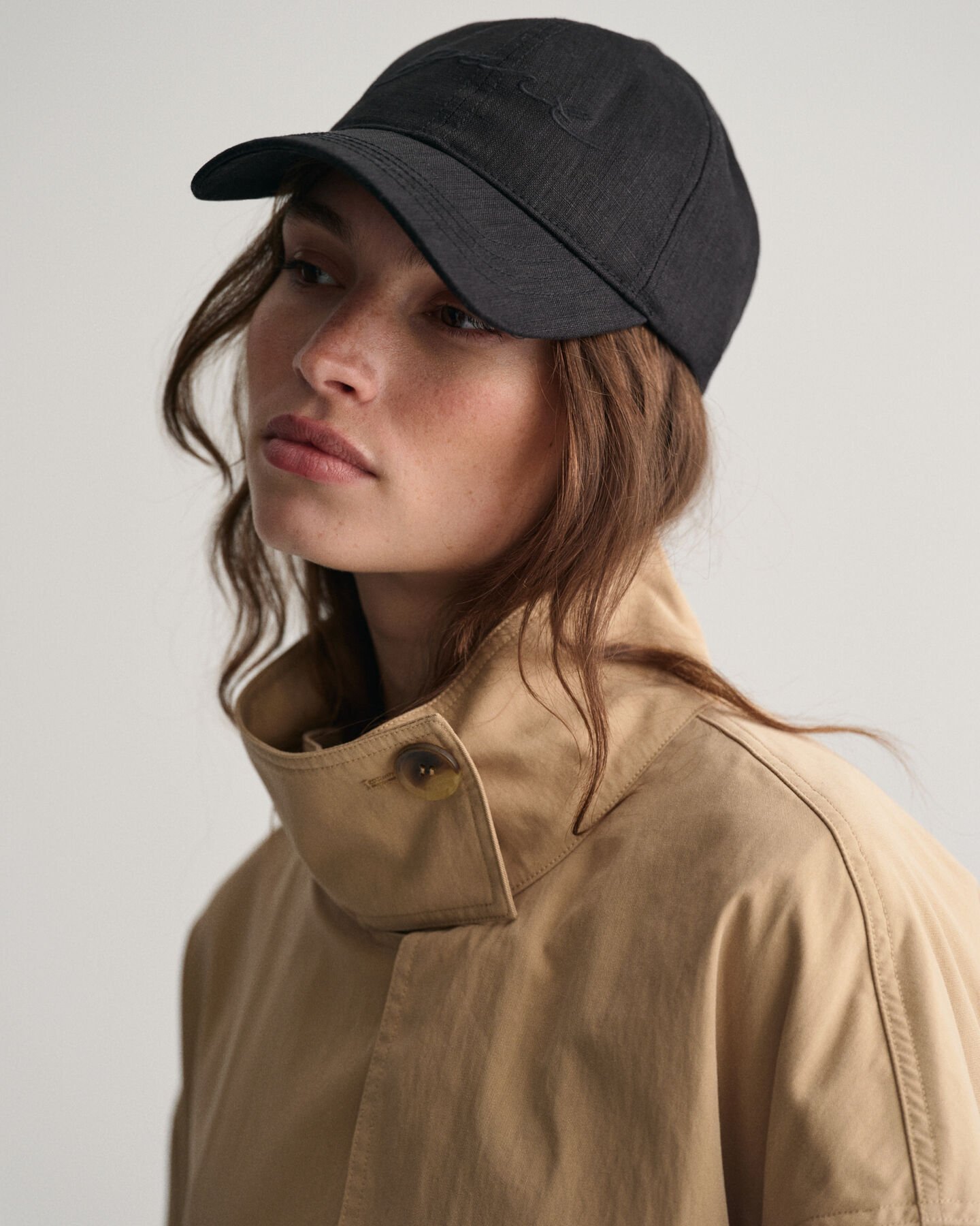 Giacca trench di media lunghezza