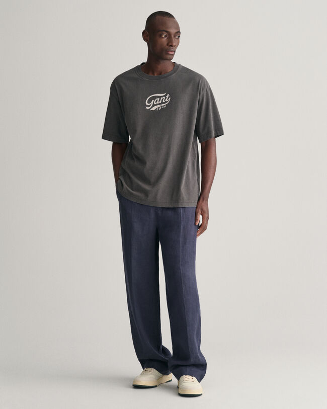 T-Shirt a délavé stone