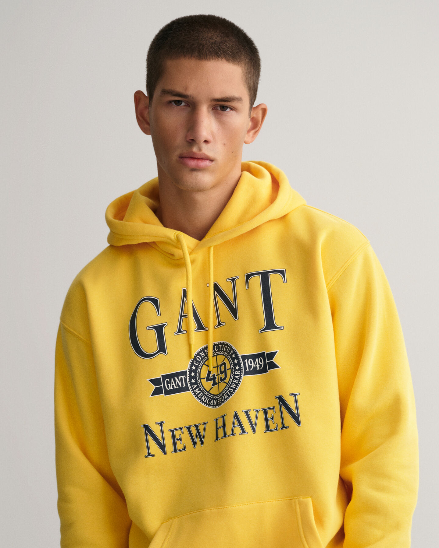 Felpa con cappuccio Retro Crest