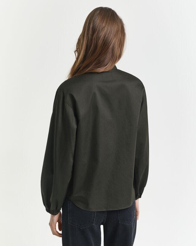 Blusa in raso di cotone