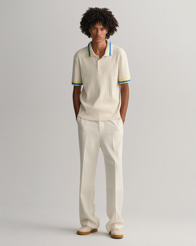 Polo Drop-Needle in piqué