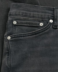 Jeans Active Recover neri extra slim fit