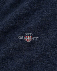 Maglia con scollo a V in finissima lana d’agnello