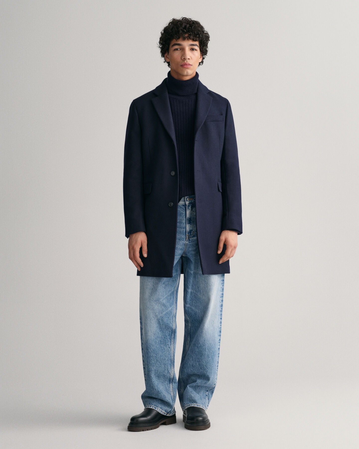 Topcoat in lana sartoriale classico