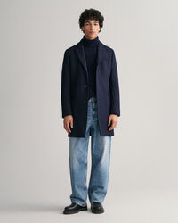 Topcoat in lana sartoriale classico