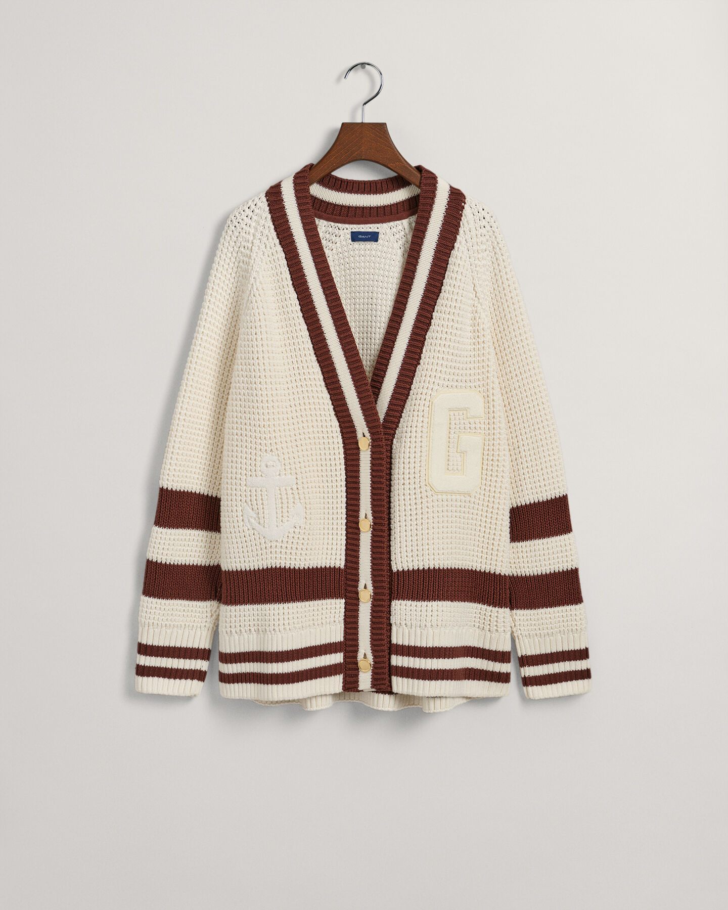 Cardigan GANT Varsity oversize