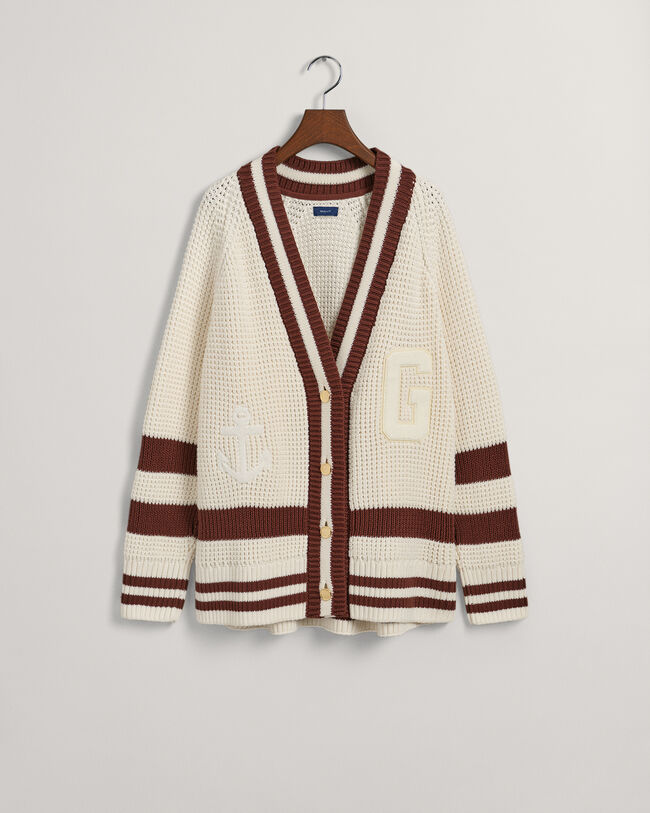 Cardigan GANT Varsity oversize