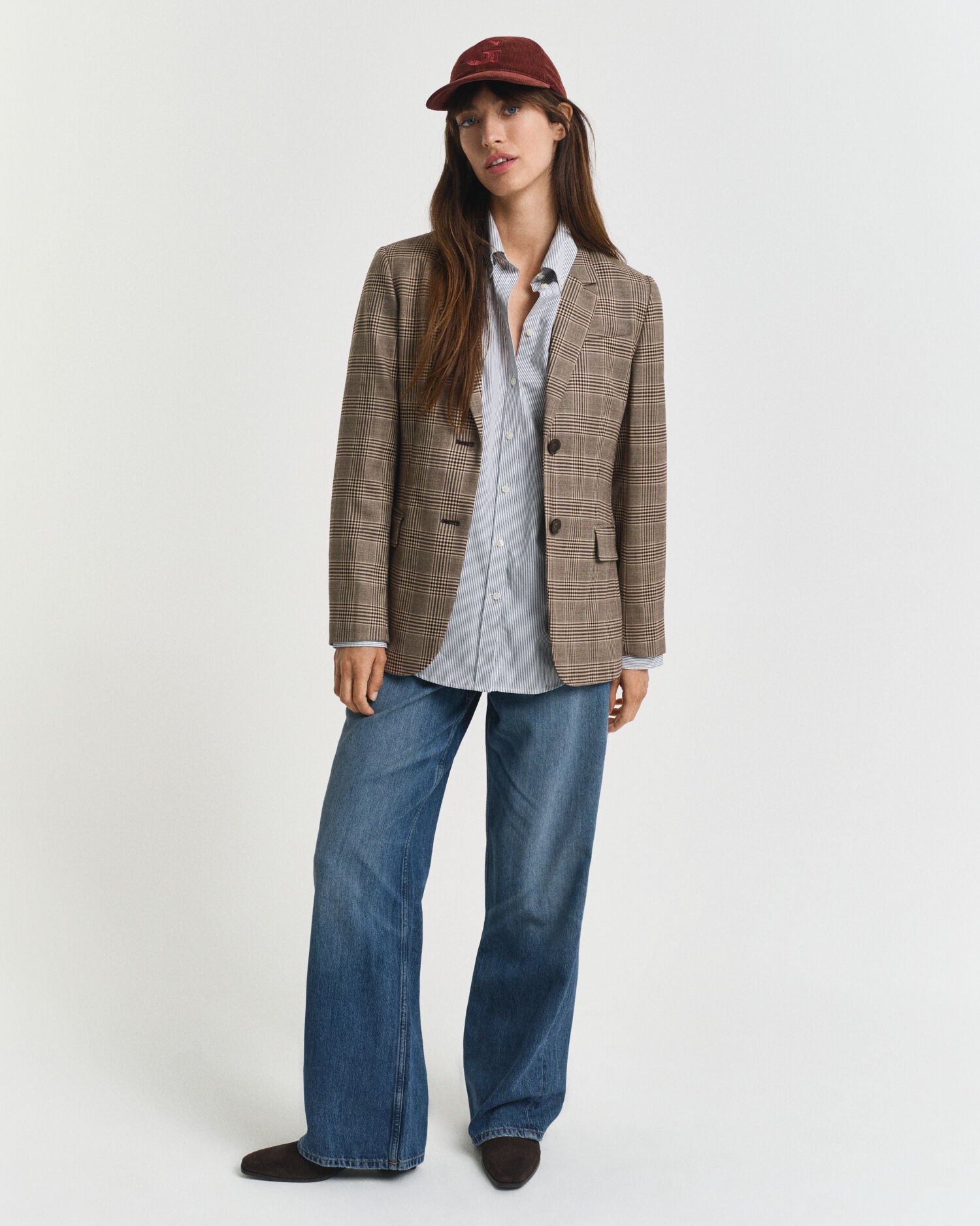 Camicia classica in popeline Graphic relaxed fit